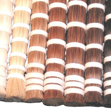 Natural Black Horse Tail Hair and Horse Mane Hair 4''-36'' Horse Hair for Eyelashes Brush