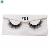 factory price handmade customized horse hair lash natural style horse hair stripe eyelashes